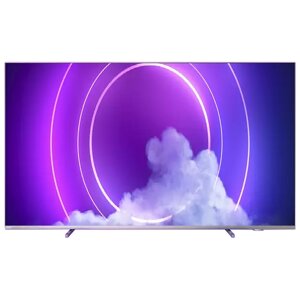 55" Телевизор Philips 55PUS9206 2021 VA, серебристый