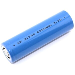 Аккумулятор типа 21700 6000mAh 3.7V, 22.2Wh, Li-ion