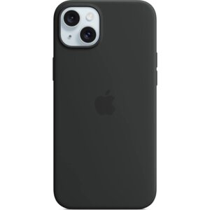 Аксессуары для мобильных телефонов Apple iPhone 15 Plus Silicone Case with MagSafe (черный)