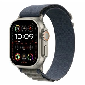 Apple Watch Ultra 2 GPS + Cellular 49mm Titanium Case with Blue Alpine Loop (Small, 130–160 мм)