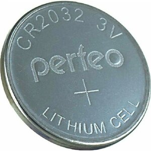 Батарейка Батарейка CR2032 литиевая Perfeo CR2032/1BL Lithium Cell 1 шт 3 упаковки
