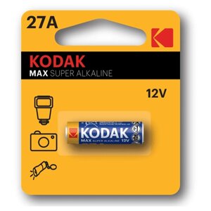 Батарейка Kodak 27A 12V Max Super Alkaline Kodak 12В