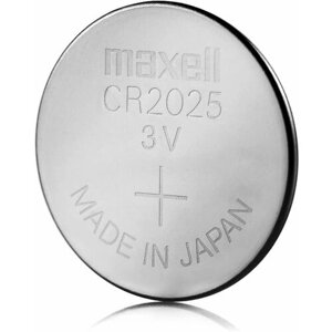 Батарейка литиевая, Maxell, 3V, CR 2025, 1шт