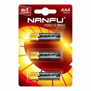 Батарейка Nanfu Батарейка щелочная AAA 3шт.