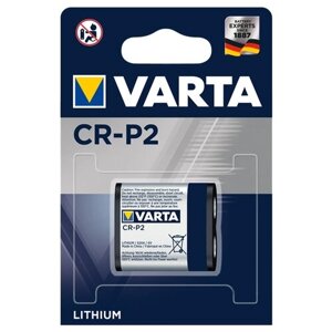 Батарейка VARTA CR-P2, в упаковке: 1 шт.