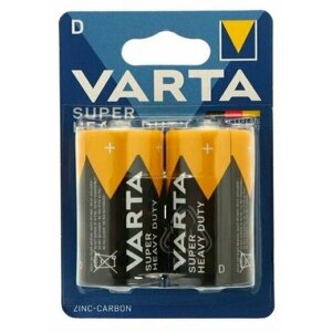 Батарейка Varta Super Heavy Duty (D, 2 шт) (R20/2SH)