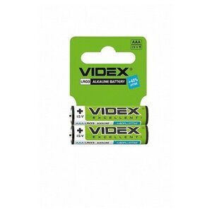Батарейка Videx AAA комплект 10 шт