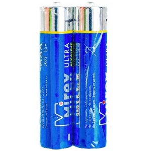 Батарейки щелочная Mirex LR03 / AAA 1,5V 2 шт, shrink