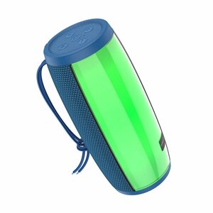 Беспроводная Bluetooth колонка с поддержкой звонков, 10Вт/Borofone BR20 colorful led flashing blue