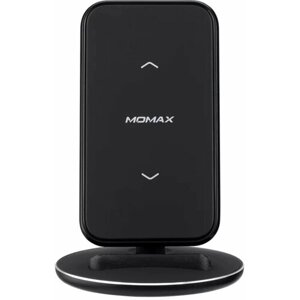 Беспроводная зарядка Momax UD9 Q. Dock 5 15W Fast Wireless Charger Black (UD9D)