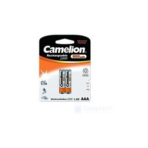 Camelion AAA- 600mAh Ni-Mh BL-2 (NH-AAA600BP2 аккумулятор 1.2В) (2 шт. в уп-ке)