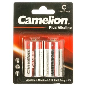 Camelion. LR14 Plus Alkaline BL-2 (LR14-BP2, батарейка,1.5В)