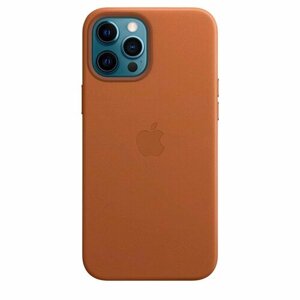 Чехол для APPLE iPhone 12 Pro Max Leather Case with MagSafeSaddle Brown MHKL3ZE/A