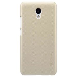 Чехол для телефона "Nillkin Super Frosted", для Meizu M5 Note, цвет золотистый