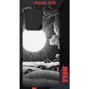 Чехол Honor X7a / Хонор Х7а с принтом