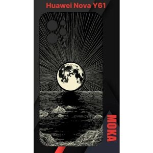 Чехол Huawei Nova Y61 / Хуавей Нова Ю61 с принтом