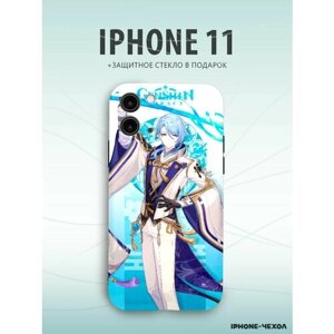 Чехол Iphone 11 аято геншин