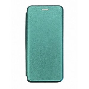 Чехол-книжка с магнитом для Xiaomi Redmi 10 темно-зеленый