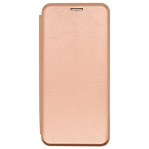 Чехол-книжка с магнитом для Xiaomi Redmi NOTE 10 PRO розовое золото