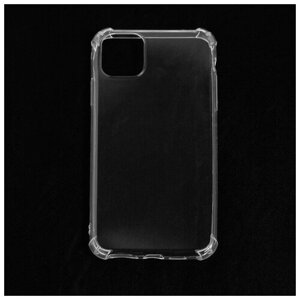 Чехол LuazON для iPhone 11 Pro Max, силиконовый, противоударный, прозрачный 4701582