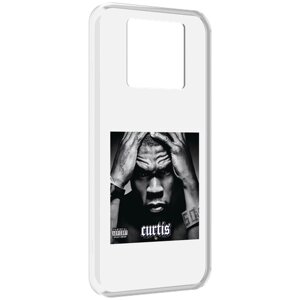 Чехол MyPads 50 Cent - Curtis для Black Shark 3 5G / Black Shark 3S задняя-панель-накладка-бампер