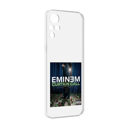 Чехол MyPads Eminem CURTAIN CALL, THE HITS для TCL 40 XE задняя-панель-накладка-бампер