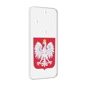 Чехол MyPads герб-польши для Honor Magic 5 Lite / Honor X9a задняя-панель-накладка-бампер