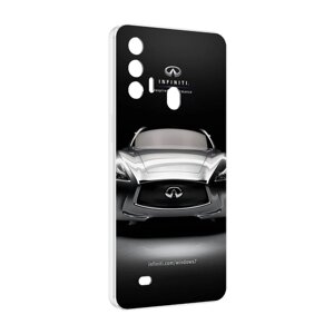 Чехол MyPads infiniti-инфинити-1 для Oukitel C31 Pro задняя-панель-накладка-бампер