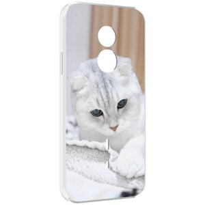 Чехол MyPads кошка чаузи для Doogee S51 задняя-панель-накладка-бампер