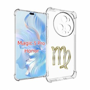 Чехол MyPads знак-зодиака-дева-6 для Honor Magic 5 Pro задняя-панель-накладка-бампер