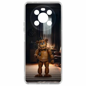 Чехол-накладка Krutoff Clear Case фнаф - Медведь Фредди для Honor X30