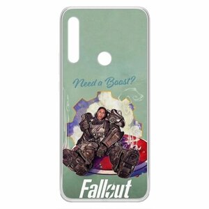 Чехол-накладка Krutoff Clear Case Фоллаут (Fallout) - Нужно ускорение? для Huawei P Smart Z