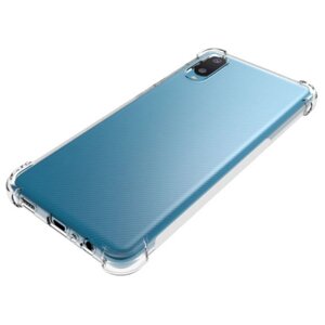 Чехол-накладка MyPads для Samsung Galaxy A02 SM-A022 (2021) / Samsung Galaxy M02 (2021) ультра-тонкая полимерная из мягкого качественного силикон.