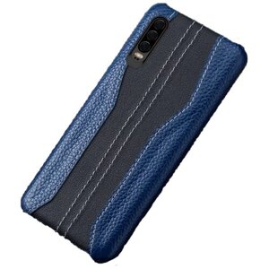 Чехол-накладка MyPads Premium для Samsung Galaxy Note 9 SM-N960 (Самсунг Галакси Ноте 9) из натуральной импортной кожи роскошная эксклюзивная пан.