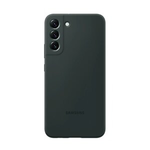 Чехол-накладка Samsung S22+ EF-PS906TGEGRU Silicone Cover зелёный