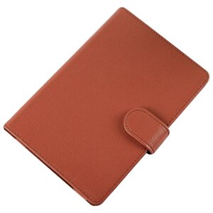 Чехол-обложка футляр MyPads для PocketBook 613/ 611 из качественной эко-кожи с визитницей и застежкой коричневый