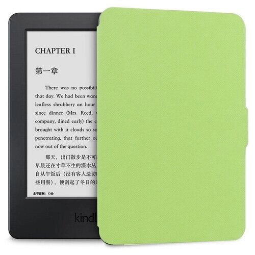 Чехол-обложка MyPads для электронной книги Amazon Kindle Touch/ Kindle 8 (2016) на пластиковой основе с магнитной застежкой зеленый