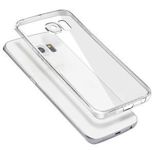 Чехол панель-накладка MyPads для Samsung Galaxy S6 ультра-тонкая полимерная из мягкого качественного силикона прозрачная