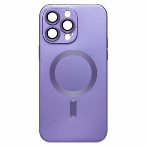 Чехол с магнитом для Apple iPhone 14 Pro Max (пурпурный)
