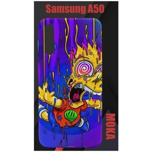 Чехол Samsung A50 / Самсунг А50 с принтом