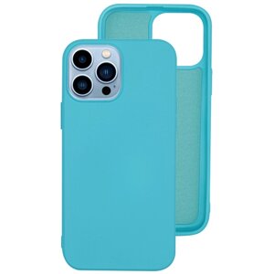 Чехол Silicone Case (без лого) для Apple iPhone 13 Pro Max / Айфон 13 Про Макс / Накладка / бампер