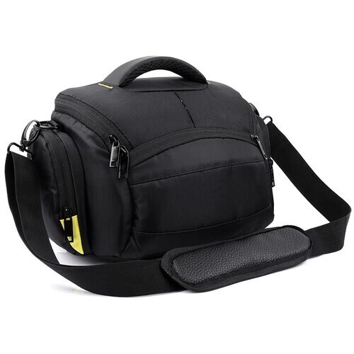 Чехол-сумка MyPads TC-1233 для фотоаппарата Nikon D610/ D7000/ D7100/ D7200/ D750 из качественной износостойкой влагозащитной ткани черный
