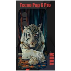 Чехол Tecno Pop 6 Pro / Техно Поп 6 Про с принтом