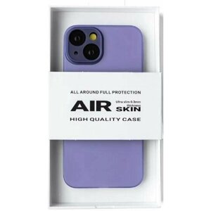 Чехол ультратонкий K-DOO Air Skin для iPhone 15 Plus, фиолетовый