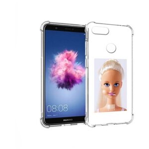 Чехол задняя-панель-накладка-бампер MyPads барби для Huawei P Smart 5.65 (FIG-LX1/AL00)/Huawei Enjoy 7S противоударный