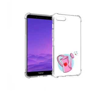 Чехол задняя-панель-накладка-бампер MyPads Лейка любви 14 февраля для Huawei Honor 7A/Y5 Prime 2018/Y5 Lite 2018/Y5 20 противоударный