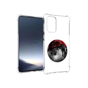 Чехол задняя-панель-накладка-бампер MyPads планета покебол для Samsung Galaxy A73 5G противоударный
