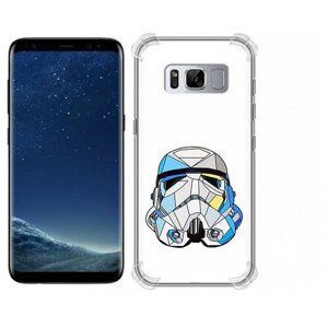 Чехол задняя-панель-накладка-бампер MyPads star wars дарт вейдер для Samsung Galaxy S8 SM-G9500 противоударный