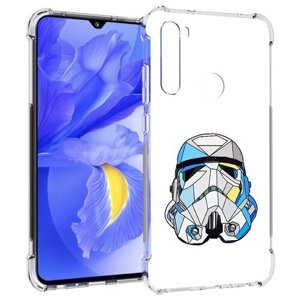 Чехол задняя-панель-накладка-бампер MyPads star wars дарт вейдер для Xiaomi Redmi Note 8T противоударный