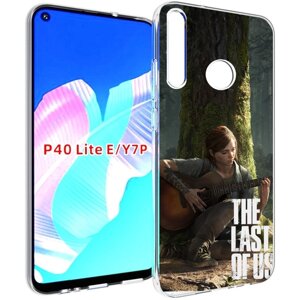 Чехол задняя-панель-накладка-бампер MyPads The Last of Us Part II для Huawei P40 Lite E/Huawei Y7p/Honor Play 3/Enjoy 10 противоударный